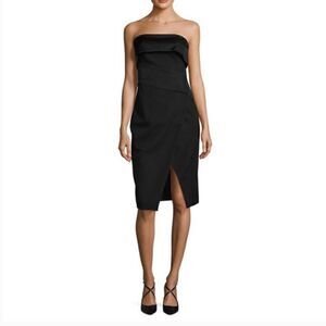 C/MEO COLLECTIVE Women's Crossing Borders Dress Black Size XS